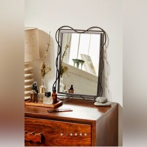 Urban outfitters smith metal mirror